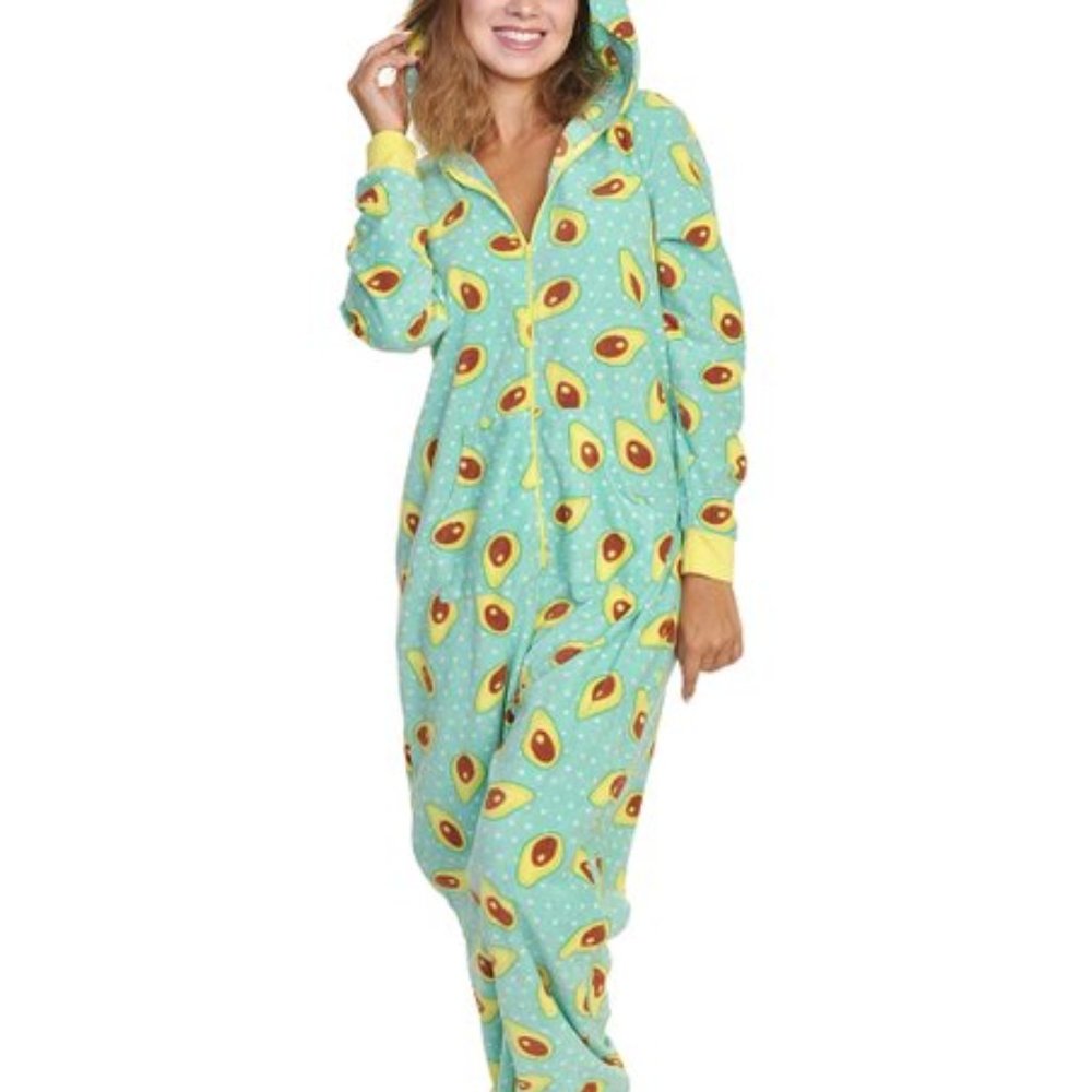 Avocado Hooded Onesie